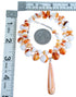 Sterling Silver Oyster Shell Southwestern Bead Necklace SX115059